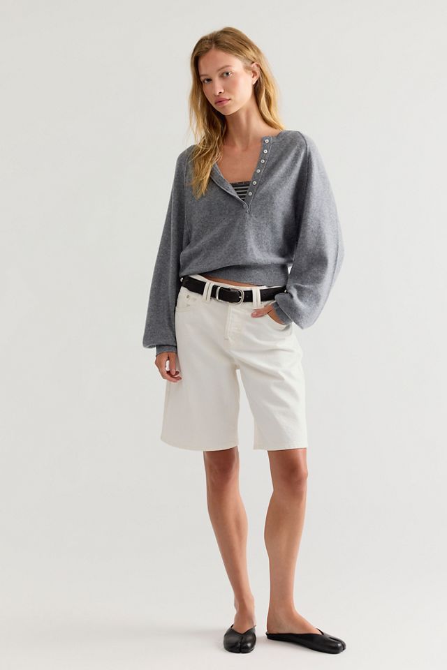 Porta Cashmere Henley Sweater #3