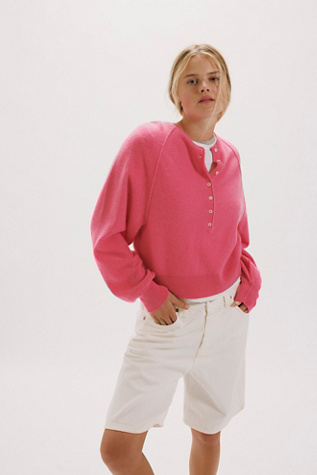 Porta Cashmere Henley Sweater