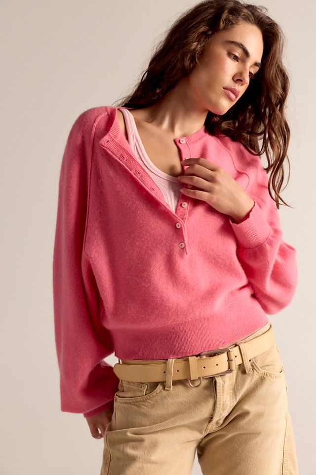 Porta Cashmere Henley Sweater #2