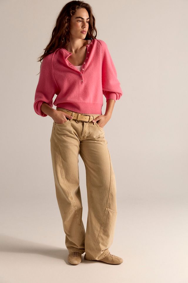 Porta Cashmere Henley Sweater #3