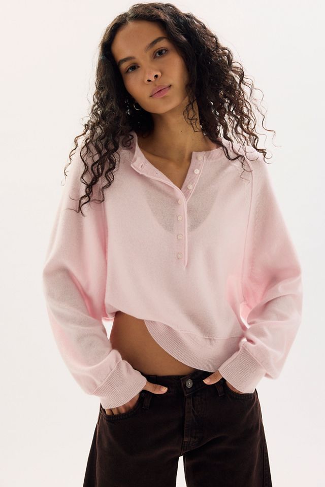 Porta Cashmere Henley Sweater #2
