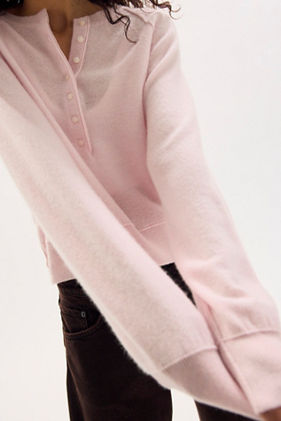 Porta Cashmere Henley Sweater