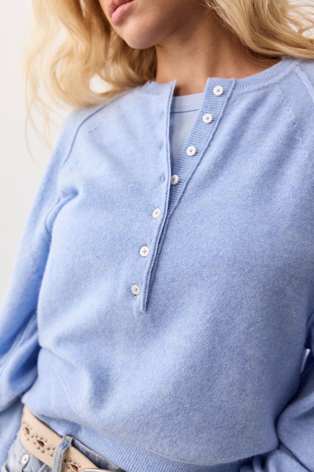 Porta Cashmere Henley Sweater #2