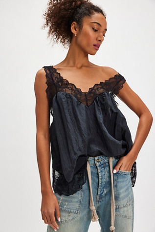 Lacey Essential Tunic by Intimately at Free People in Black, Size: S
