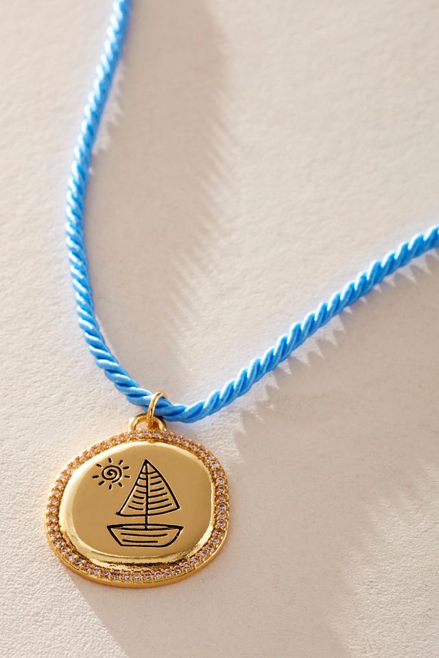 Frasier Sterling Set Sail Necklace #2