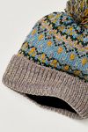 First Frost Fairisle Pom Pom Beanie | Free People display picture 1