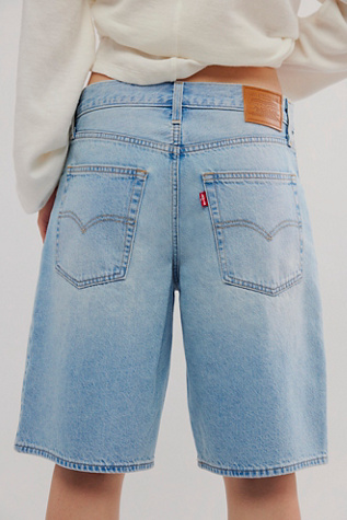 Levi's Baggy Dad Jorts at Free People in Light Wash, Size: 28