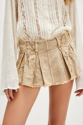 Blaire Pleated Micro Skort