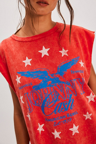 Johnny Cash Muscle Tank product page