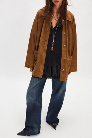 Annalise Suede Jacket