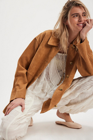 Annalise Suede Jacket
