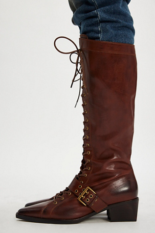 Nelly Lace-Up Boots