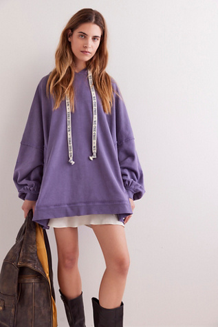 We The Free We Hoodie At Free People In Sour Grapes, Size: Large