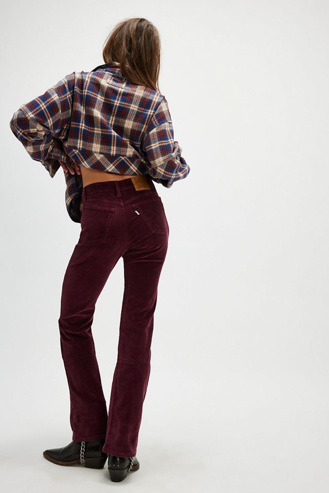 Levi's Wedgie Boot Cord Jeans #1