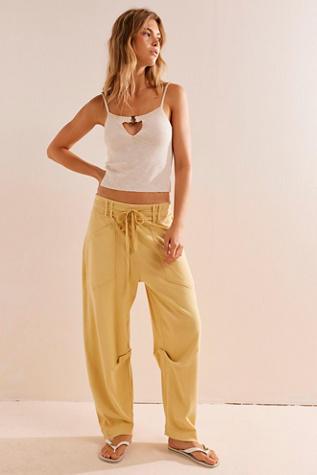 Logan Pants By free-est At Free People In Jojoba, Size: XL