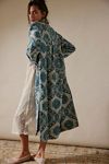 We The Free Brick Lane Jacquard Maxi Shirt Jacket