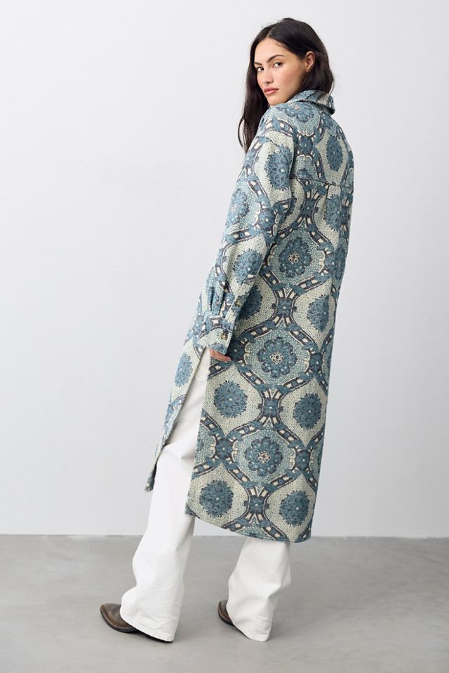 Veste chemise longue jacquard We The Free Brick Lane #5