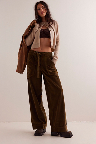 Hazel Cord Pull-On Pants