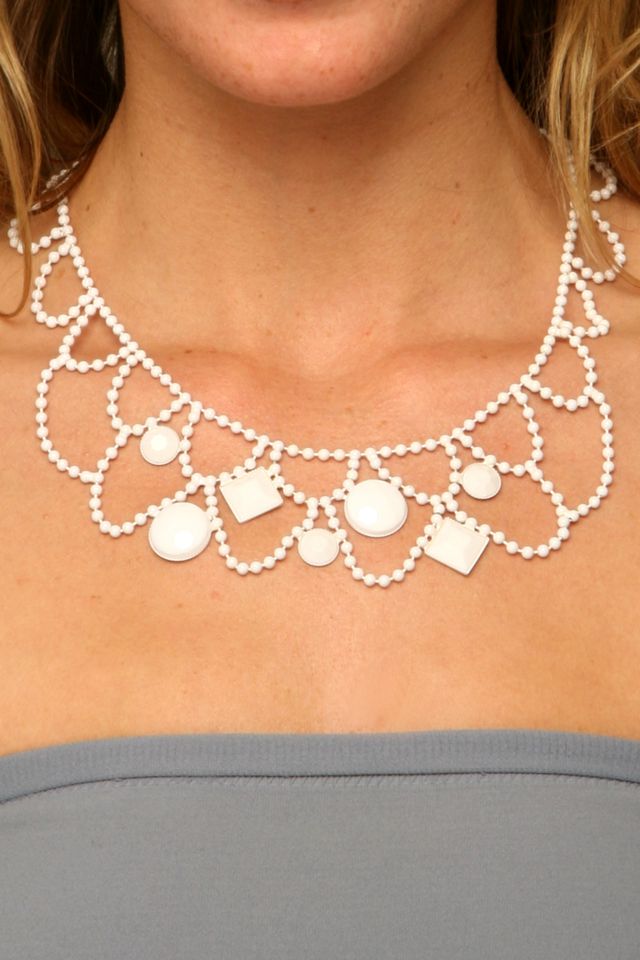 Draped Gem Necklace #1