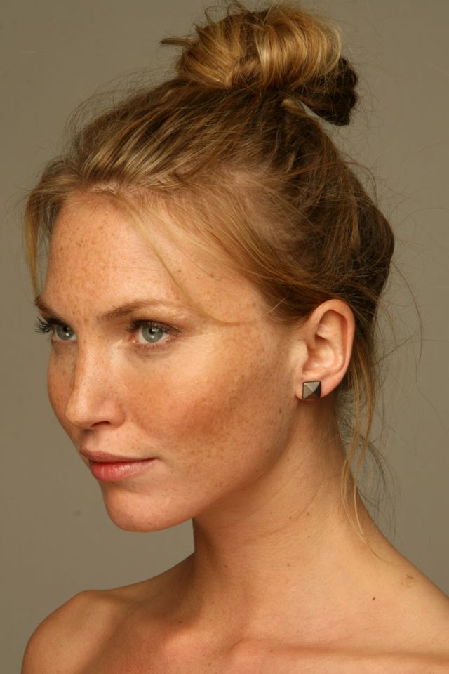 Pyramid Stud Earrings #2