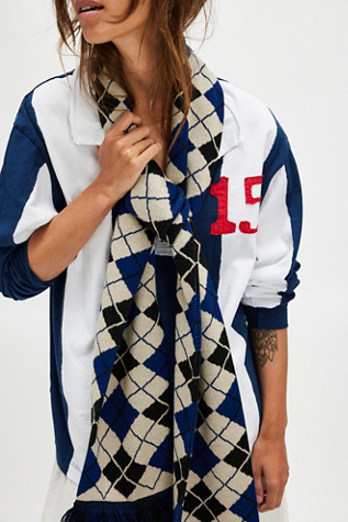 Anna Sui Argyle Scarf | Free People