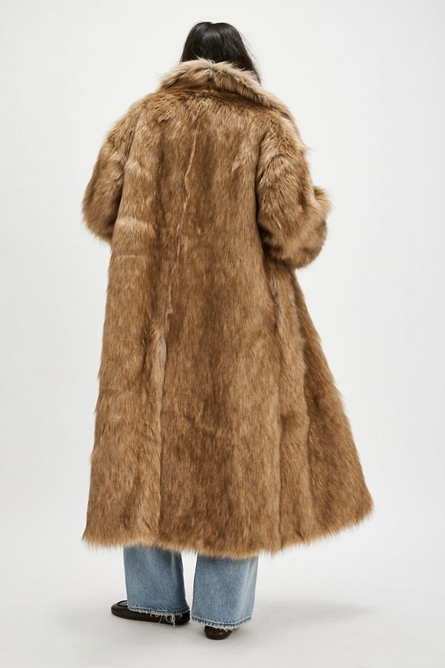 Manteau en fausse fourrure Annice #3