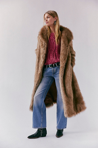 Free People high quality Sienna Faux Fur Coat