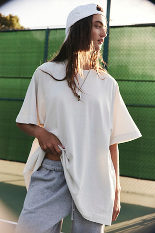Icon Tee by FP Movement at Free People, Tofu, S
