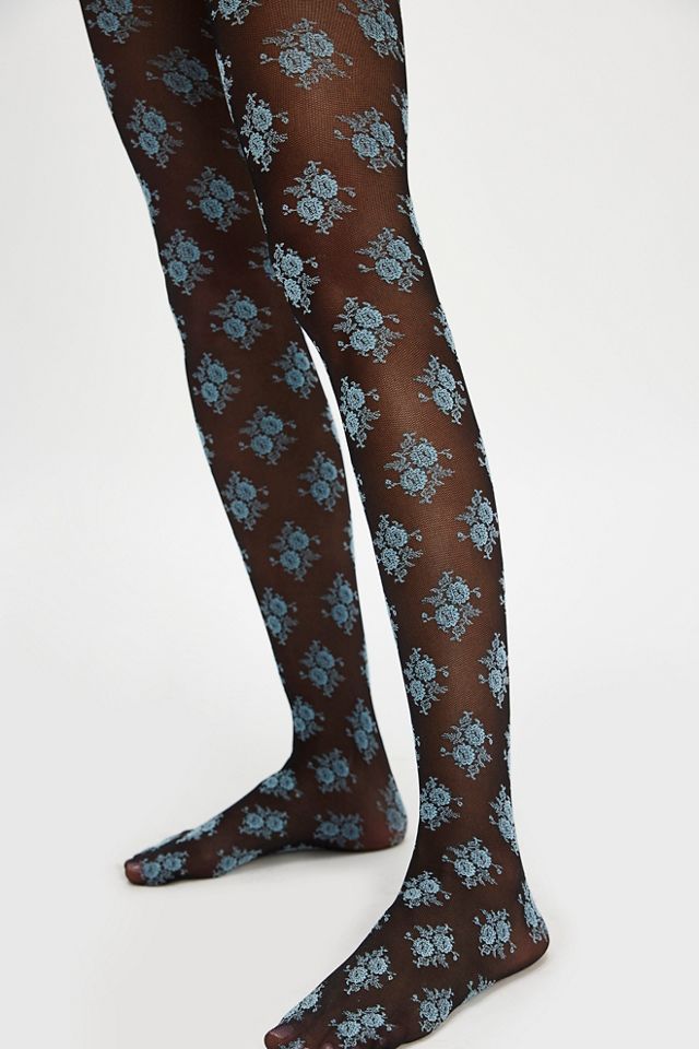 Mini Tulle Rosette Tights #1
