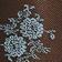 Black With Light Blue Floral