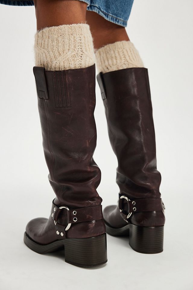 Katrina Pull On Tall Boots Free People