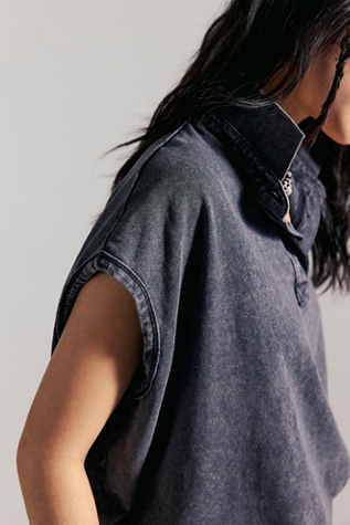 We The Free Keep On Polo at Free People in Black, Size: XS