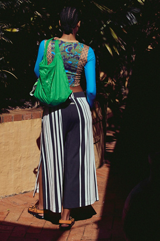 Hot Shot Printed Wide Leg Pants