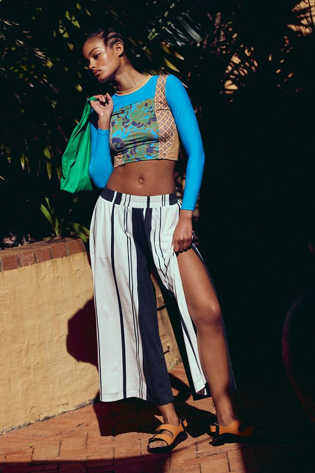 Hot Shot Printed Wide Leg Pants #3