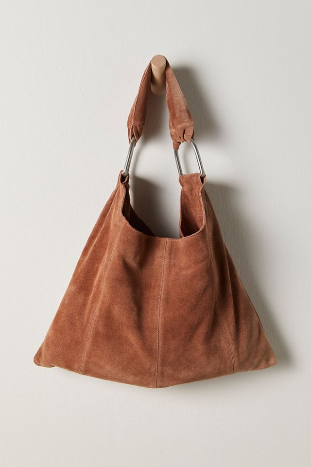 Bobbi Slouch Suede Tote #3