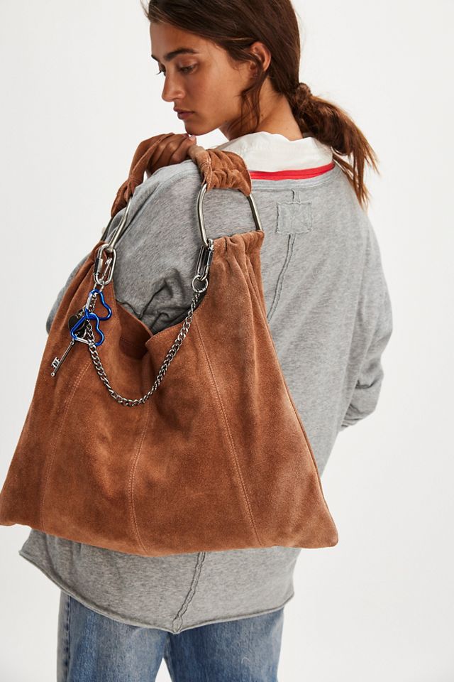 Bobbi Slouch Suede Tote Free People FR