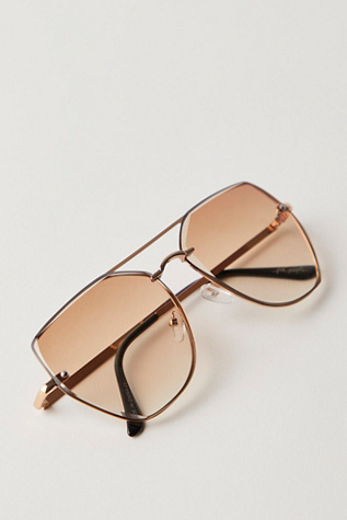 Paloma Oversized Aviator Sunglasses