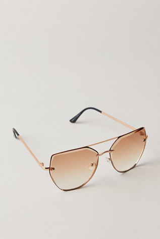 Paloma Oversized Aviator Sunglasses