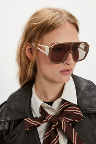 Cooper Oversized Shield Sunglasses