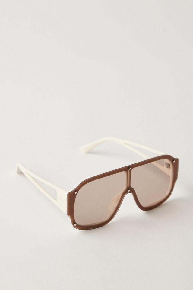 Cooper Oversized Shield Sunglasses #2