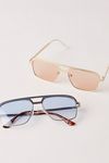 Maverick Metal Aviator Sunglasses