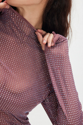 Dance All Night Long Sleeve by Intimately at Free People in Pink, Size: S