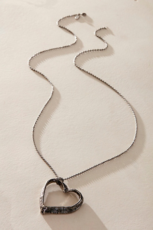 Moody Babe Pendant Necklace at Free People in Heart