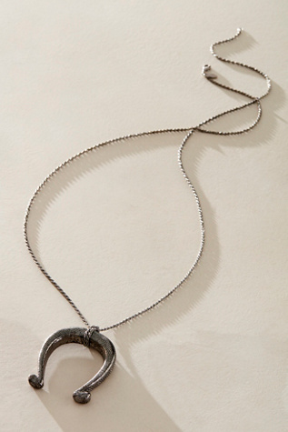 Moody Babe Pendant Necklace at Free People in Horseshoe