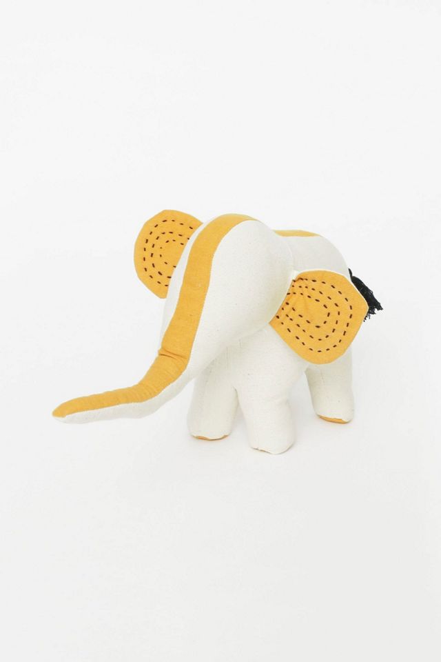 Anchal Kantha Handmade Stuffed Elephant #1