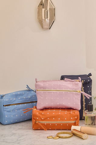 Женский несессер Anchal Toiletry Bag, цвет: Абрикосовый — фото 2