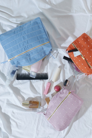 Женский несессер Anchal Toiletry Bag, цвет: Абрикосовый — фото 3