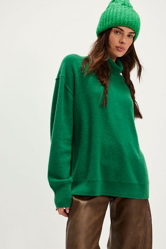 Treasure Cashmere Turtleneck Sweater #3
