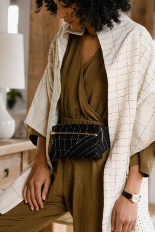 Vintage Cropped Wool Jacket with Green Piping Selected By KA