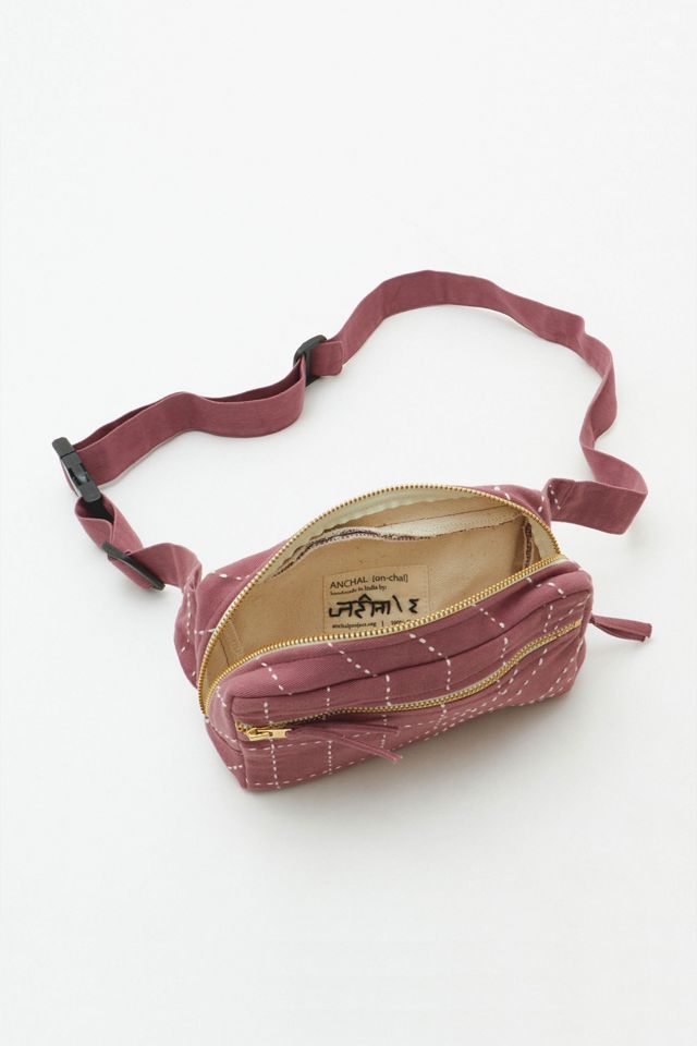Anchal Kantha Crossbody Belt Bag #3